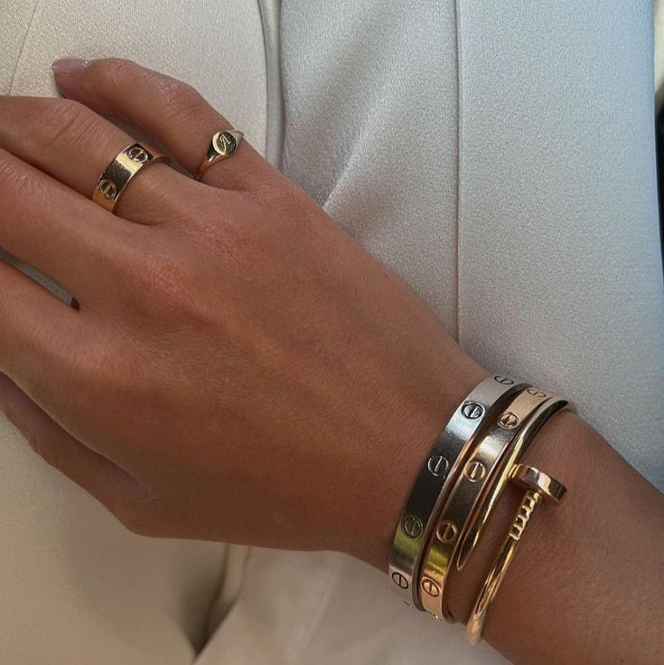 Bracelet Love CR Silver