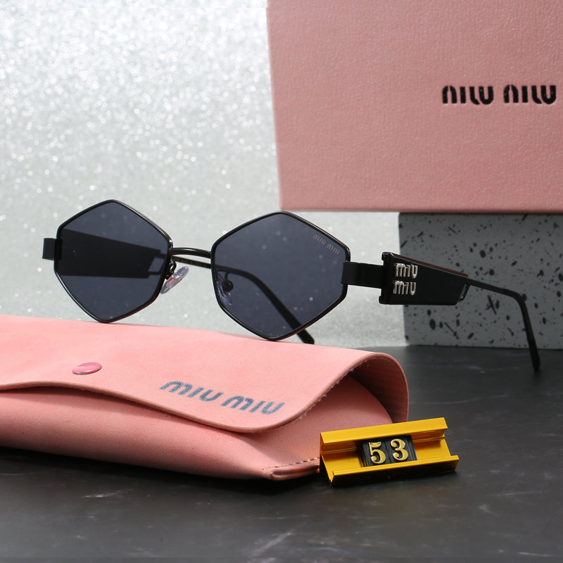 Miu Miu Hexagonal Sunglasses