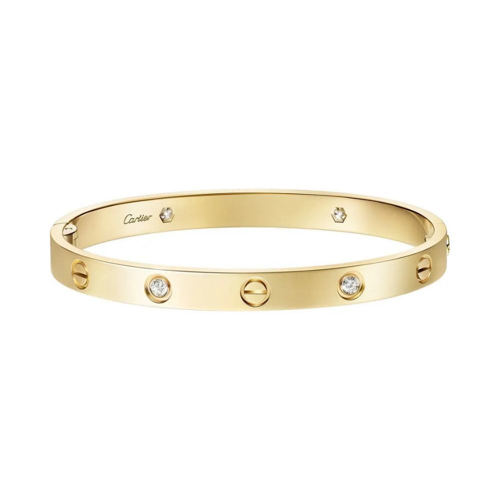 Bracelet Love Diamonds CR Gold