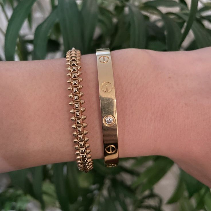 Bracelet Clash CR Gold