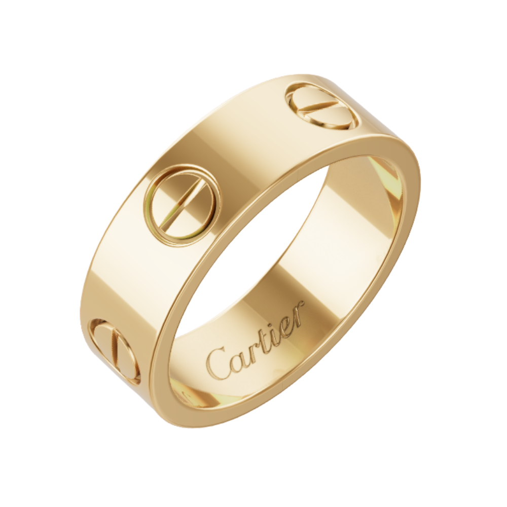 Ring Love CR Gold