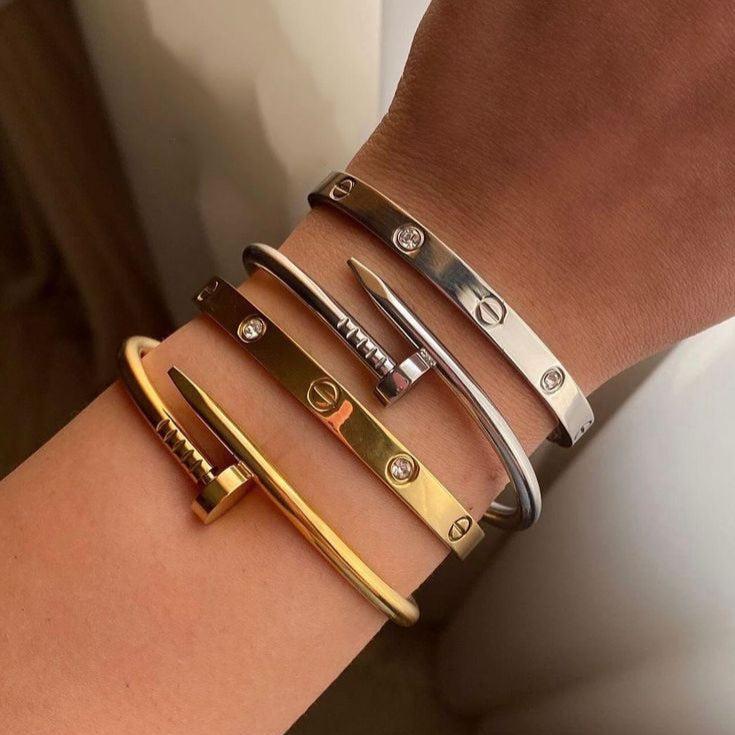 Bracelet Love Diamonds CR Gold