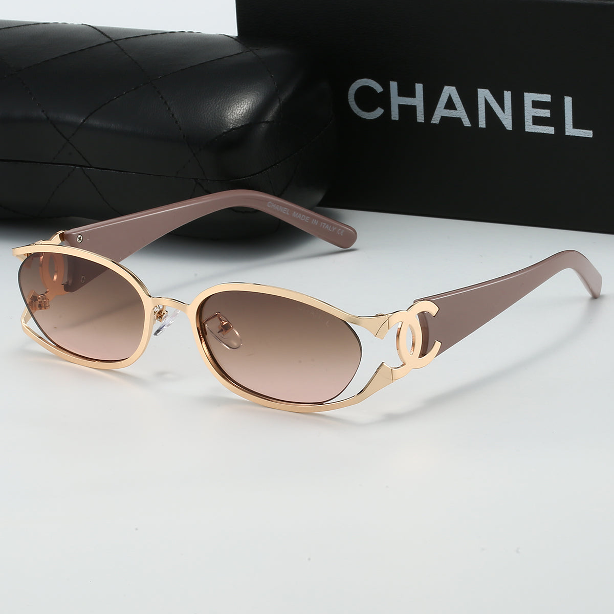 Chanel Logo Sunglasses